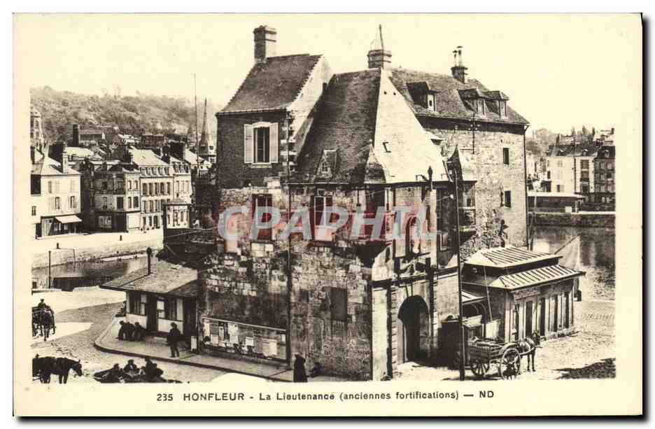 Honfleur — La Lieutenancé (anciennes fortifications) — ND