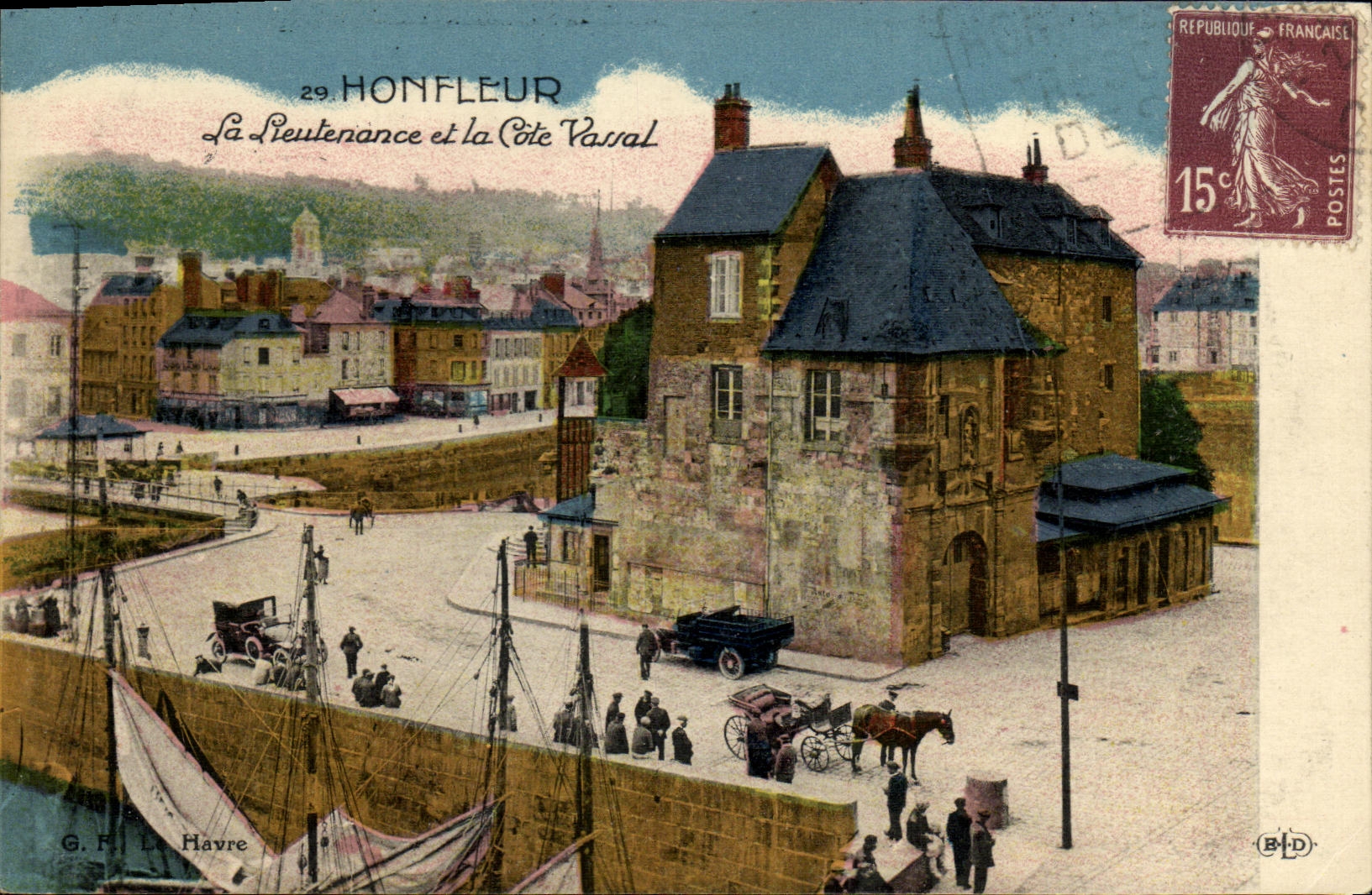 Honfleur — La Lieutenantance et la Côte Vassal — G. F. Le Havre
