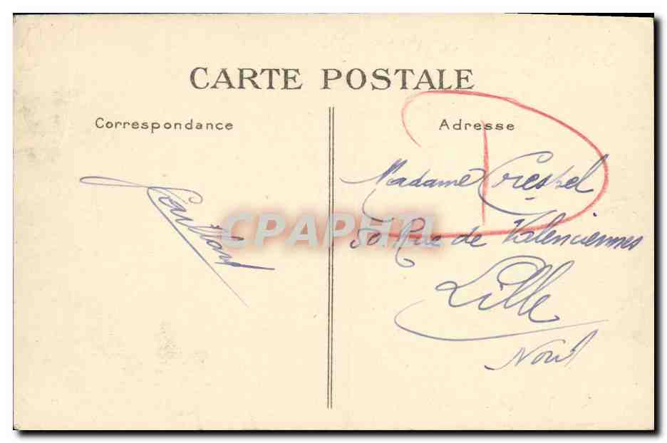 Honfleur — La Lieutenantance et la Côte Vassal — G. F. Le Havre — Rückseite
