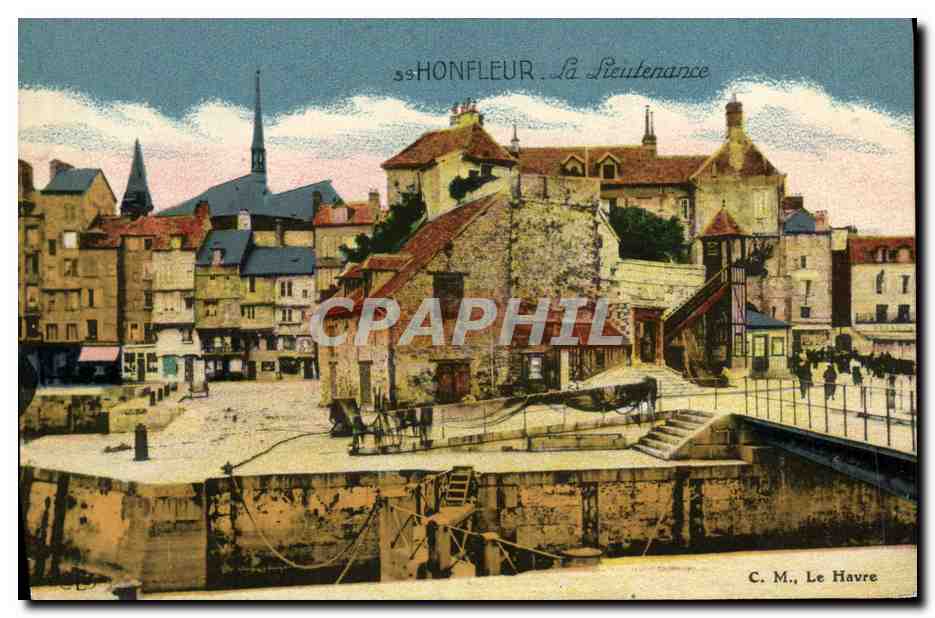 CPA Honfleur La Lieutenance