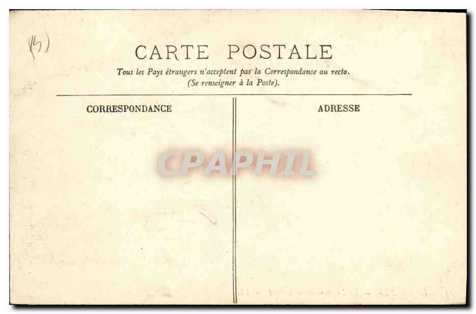 CPA Honfleur La Lieutenance et le Port Bateaux — Rückseite