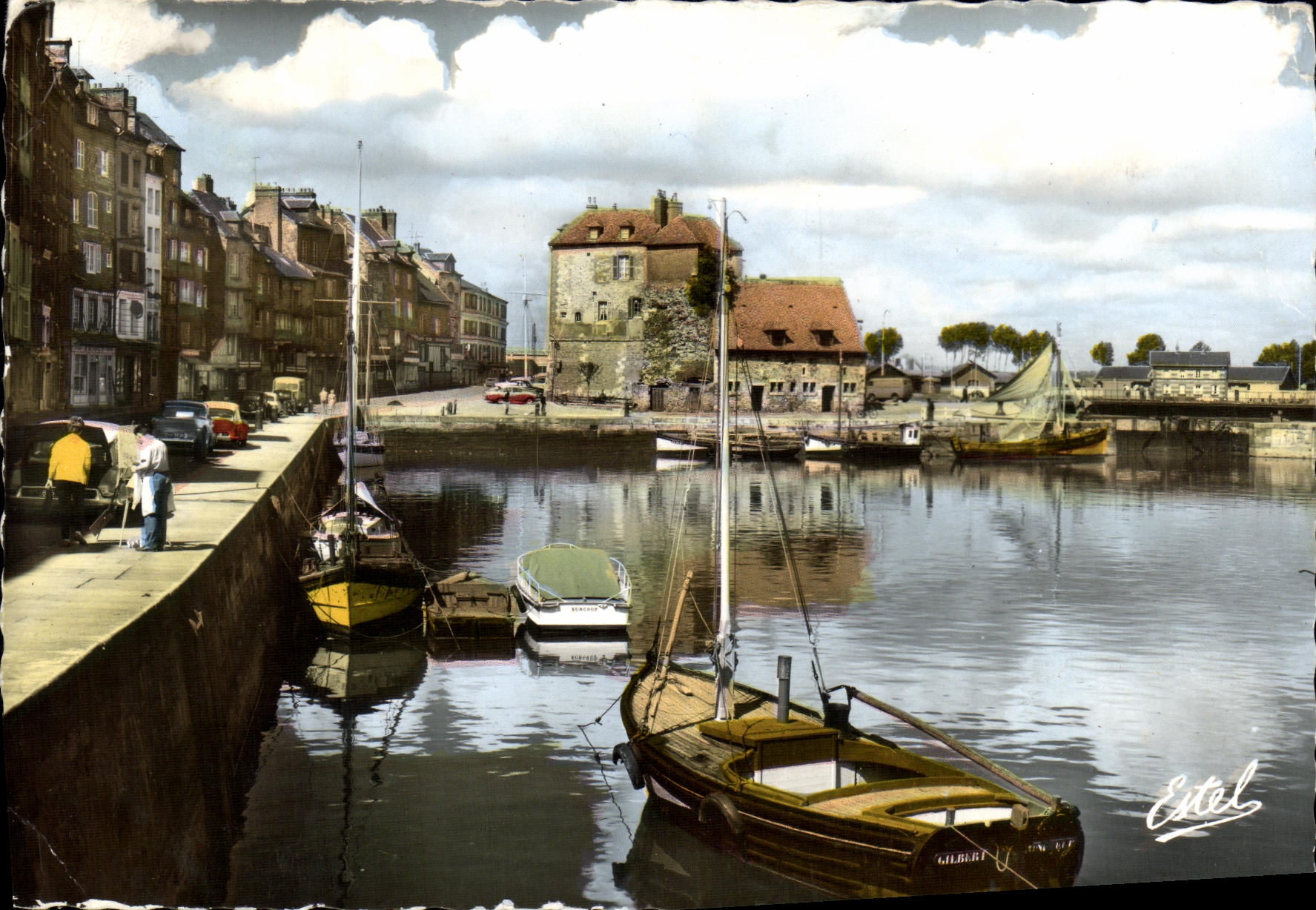 Honfleur — La Lieutenante et le Bassin vieux — Éditions de Luxe Estel n°1288