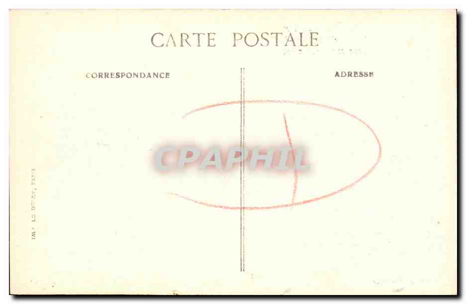Honfleur — Un joli coin de la Côte-de-Grâce (sur l'Estuaire) — Imprimerie L. Dutey, Paris — Reverso