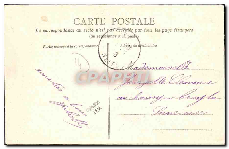 Honfleur — Vues du Mont-Joli et du square — Collection A.R. — Reverso