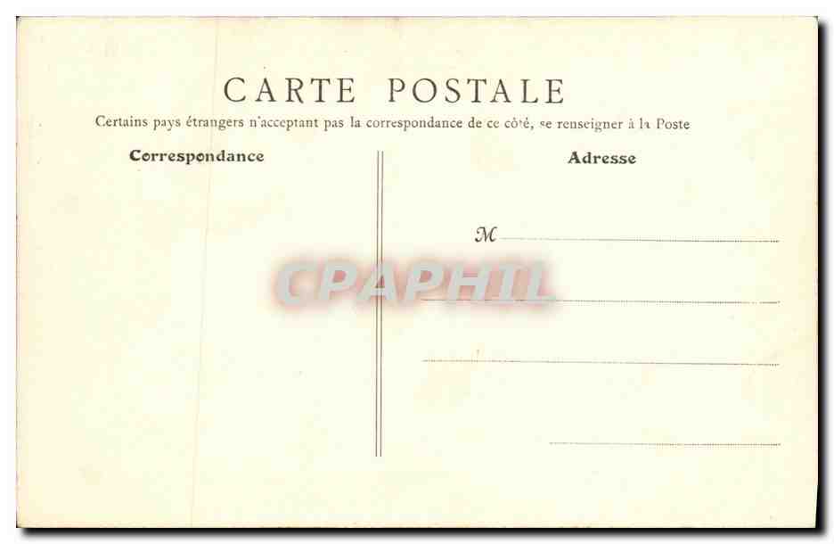 CPA Honfleur Le phare de l hospice et cote de Grace — Rückseite