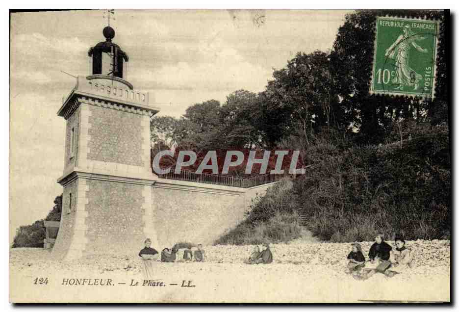 Honfleur — Le Phare — LL. — Éditeur LL. — N° 124