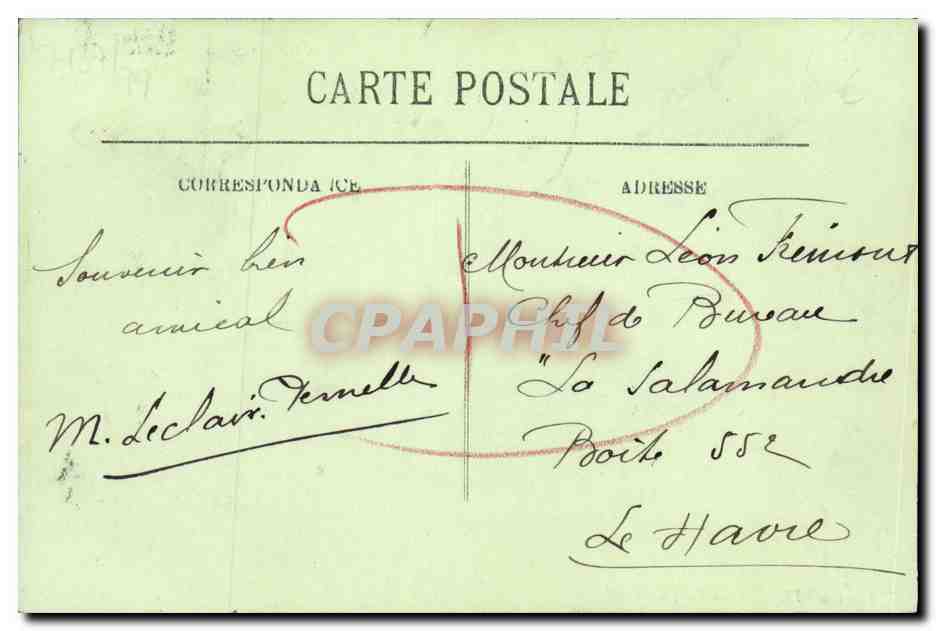 Honfleur — Le Phare — LL — Reverso
