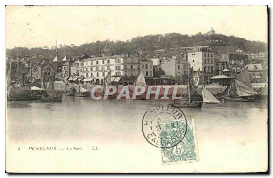 Honfleur — Le Port — LL. — Imprimerie Nouvelle Photographique - Paris