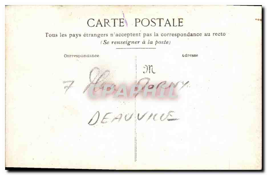 Boucherie — Vente de viande — Éditeur P. A. E. — Verso