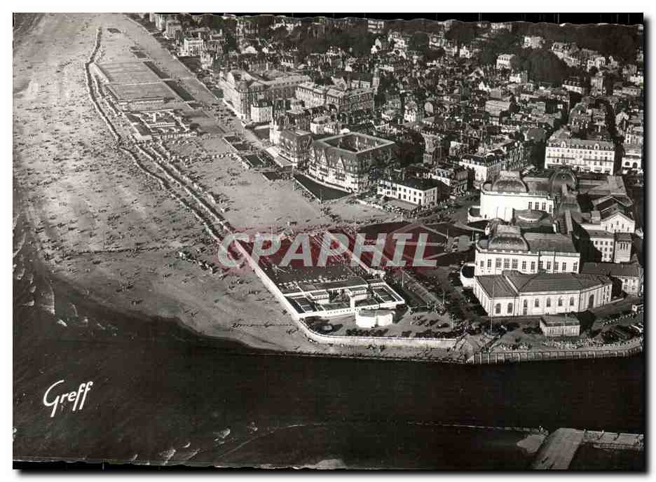 Trouville - Vue de la Plage, la Piscine, le Casino — Édition Greff