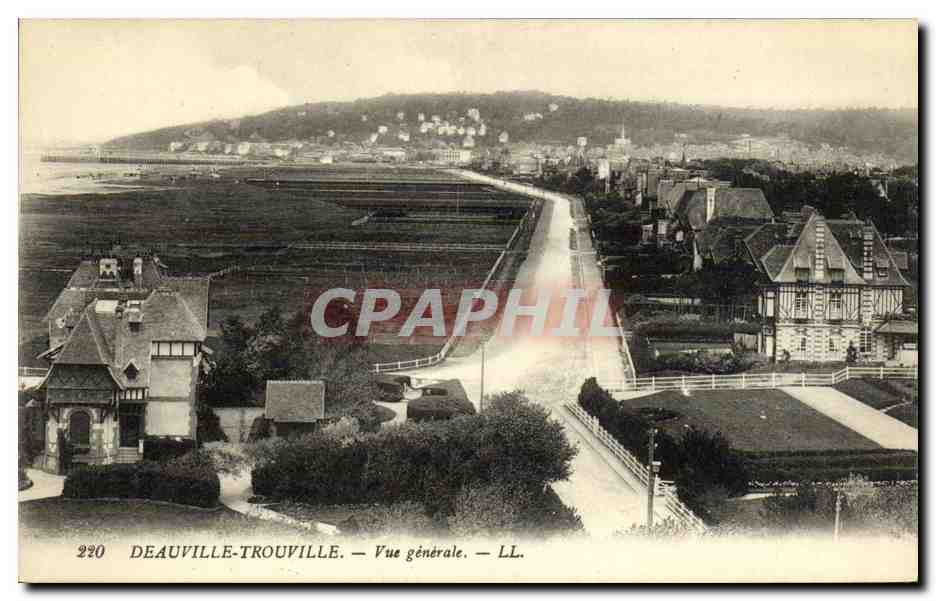 Deauville-Trouville — Vue générale — LL.