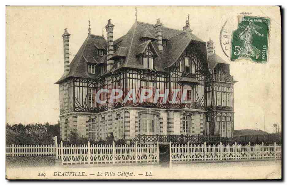 CPA Deauville La Villa Galiffet