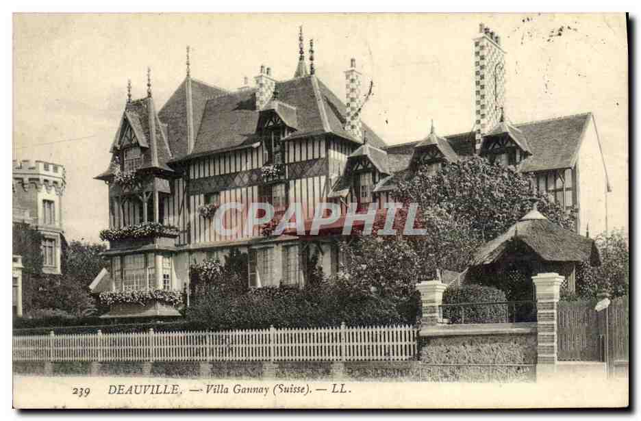 Deauville — Villa Gannay (Suisse) — LL. — n° 239