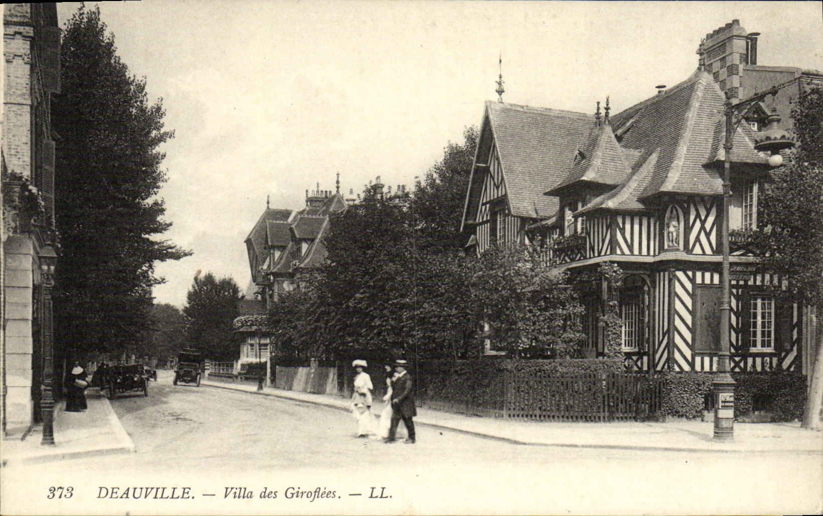 CPA Deauville Villa des Giroflees