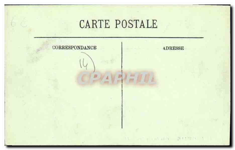 CPA Deauville Villa des Giroflees — Verso
