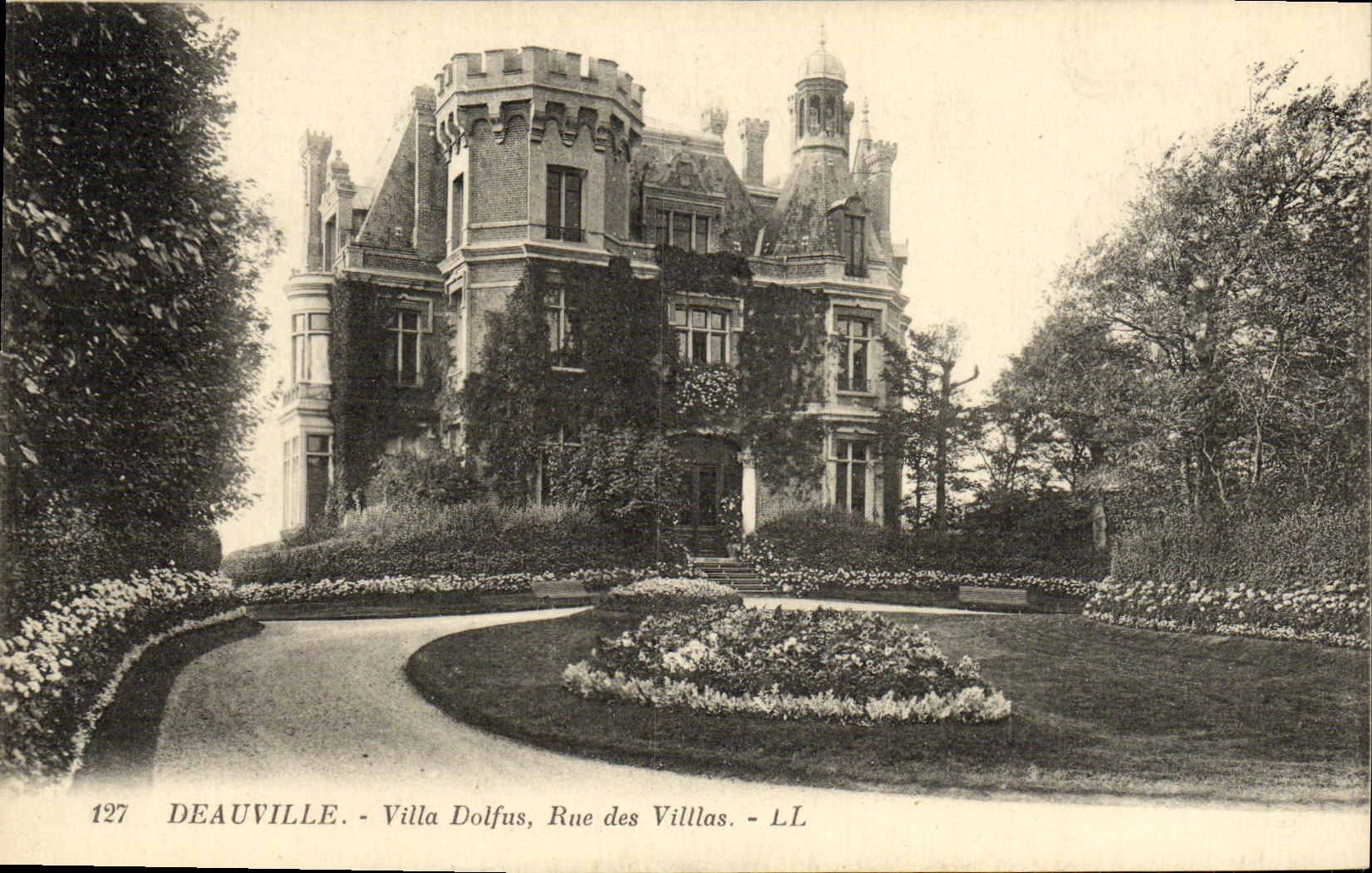Deauville - Villa Dolfus, Rue des Villas