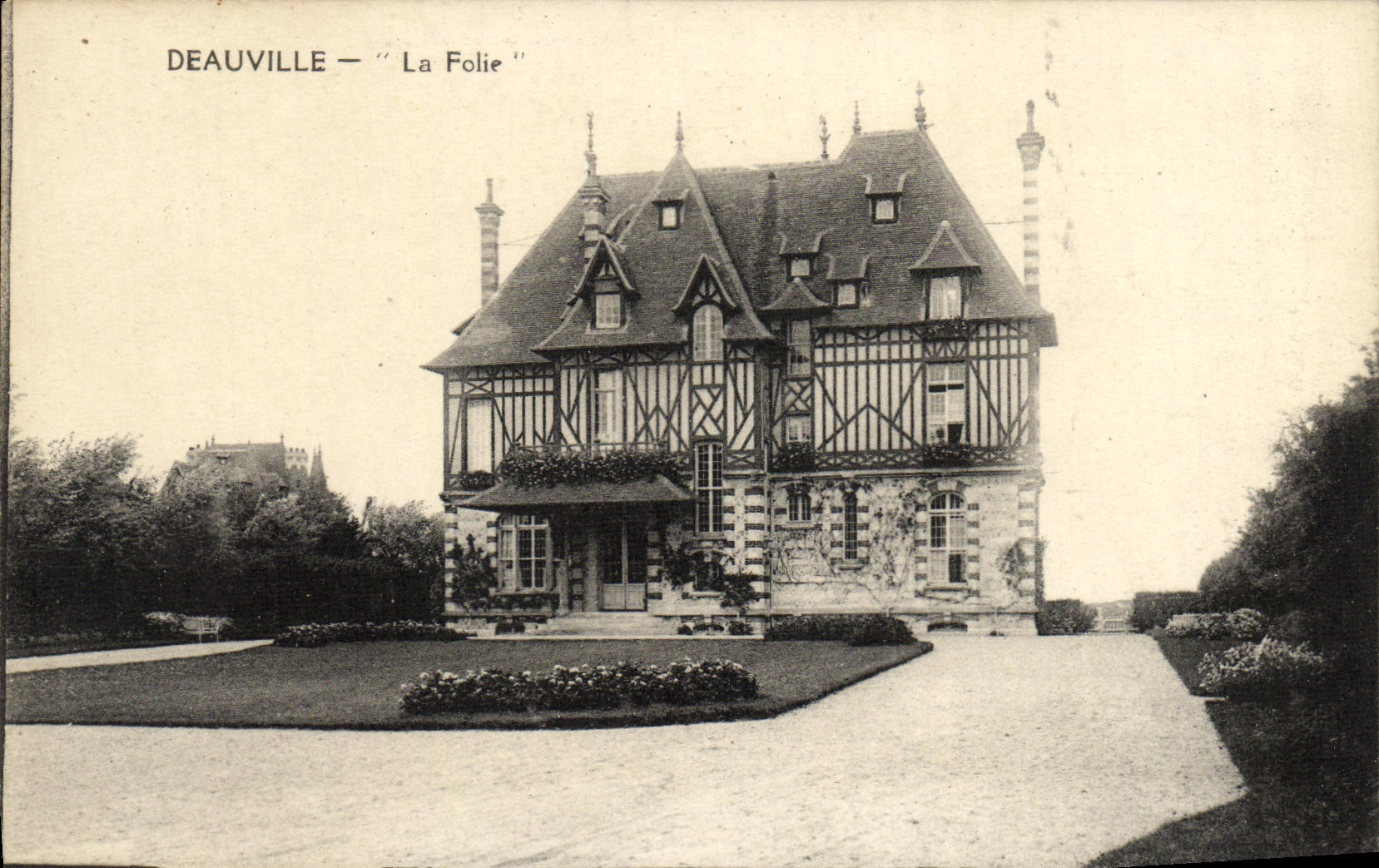 CPA Deauville La Folie