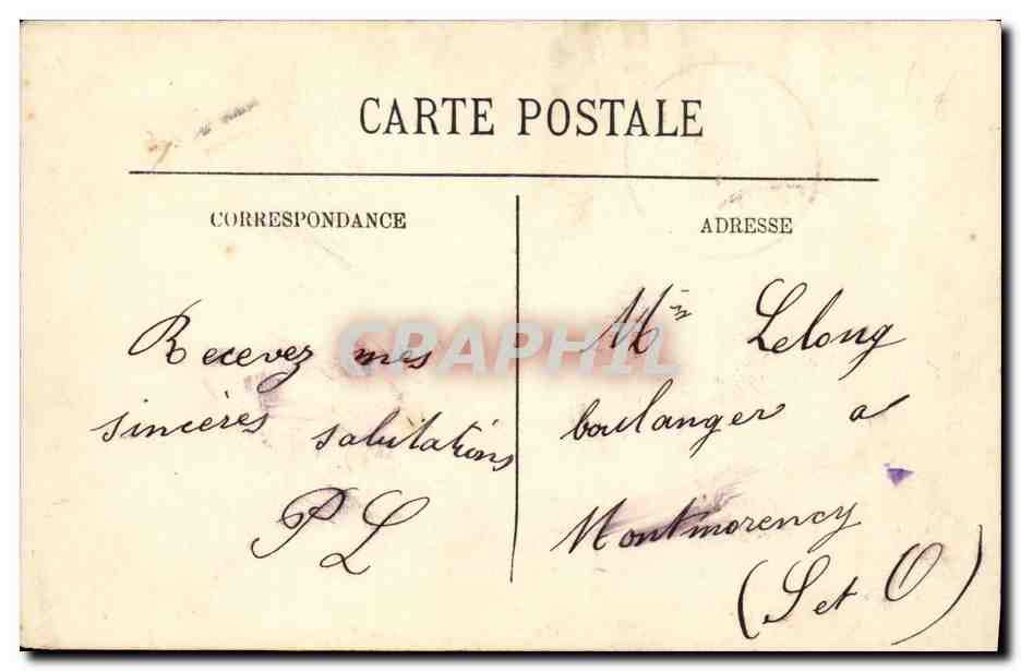 Deauville — Les Terrasses du Casino — LL. n°321 — Verso