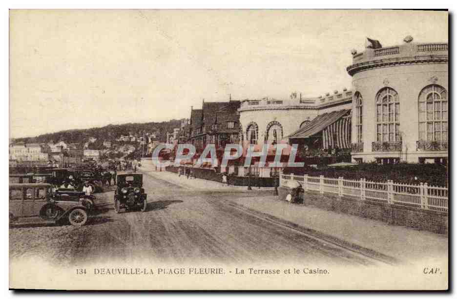 Deauville-La Plage Fleurie — La Terrasse et le Casino — CAP, n°134