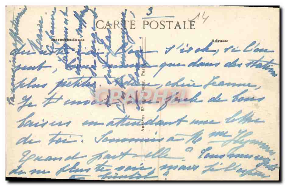 Deauville — Promenade de la Mer — G.F., Le Havre, n°485 — Rückseite