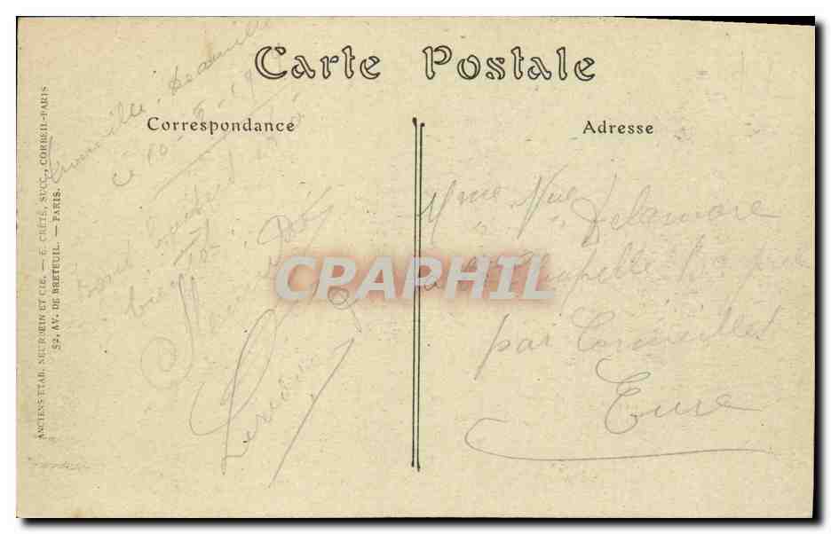 CPA Deauville la Plage Fleurie La Terrasse du Casino et la Promenade de la Mer — Verso
