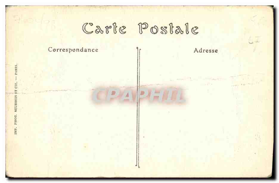 CPA Deauville La Plage Fleurie Rue Gontaut Biron Vue sur le Normandy Hotel — Verso