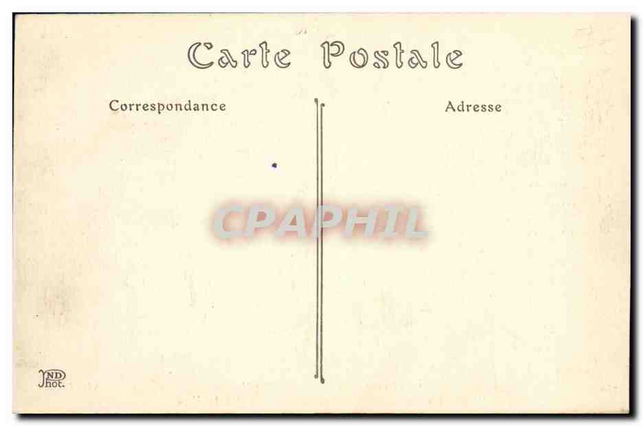 Deauville-La-Plage-Fleurie — Aussicht aufs Meer, Rue Gontaut-Biron — ND. Phot. n°746 — Rückseite