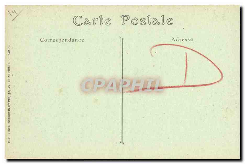 Deauville-La-Plage-Fleurie — La Rue Gontaut Biron — ND Phot. — Verso