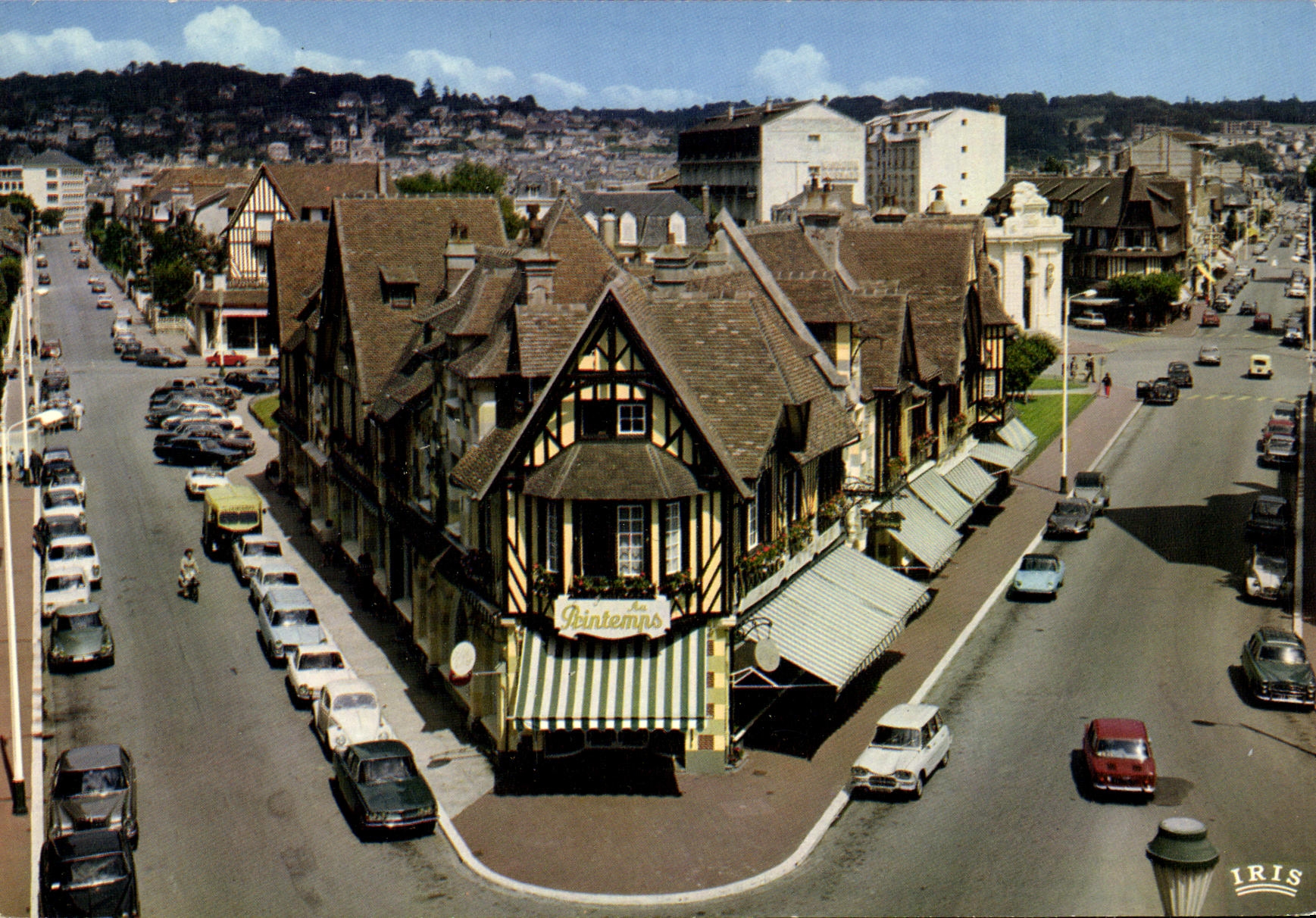 Deauville - Trouville — vue de la rue Désiré-Le-Hoc et rue Mermoz — Lumicap