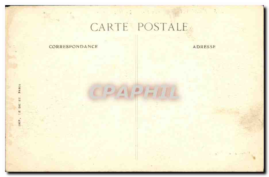 CPA Deauville Rue Desire Le Hoc Magasin au Printemps — Verso