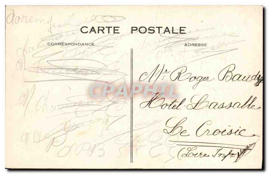 Deauville. La Plage Fleurie — rue de l'Écluse — Galot-Jobiet & Cie, n°428 — Verso
