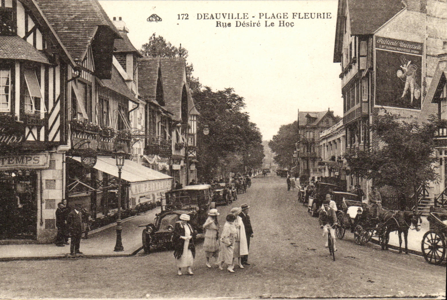 Deauville - Plage Fleurie - Rue Désiré Le Hoc