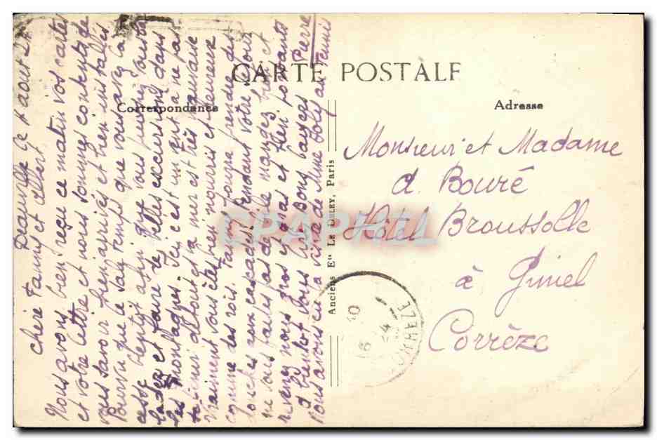 Deauville — Rue de Paris — G. F., Le Havre, n°428 — Back