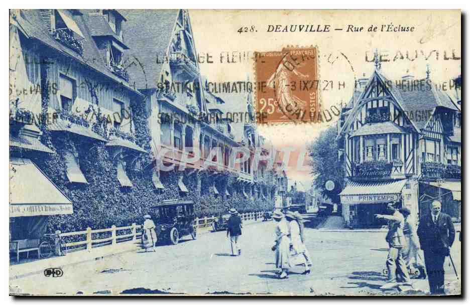 Deauville — Rue de l'Écluse — Éditeur : L'Age d'Or, n° 428