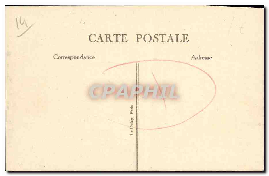 CPA Deauville Rue de l ecluse Magasin au Printemps — Verso