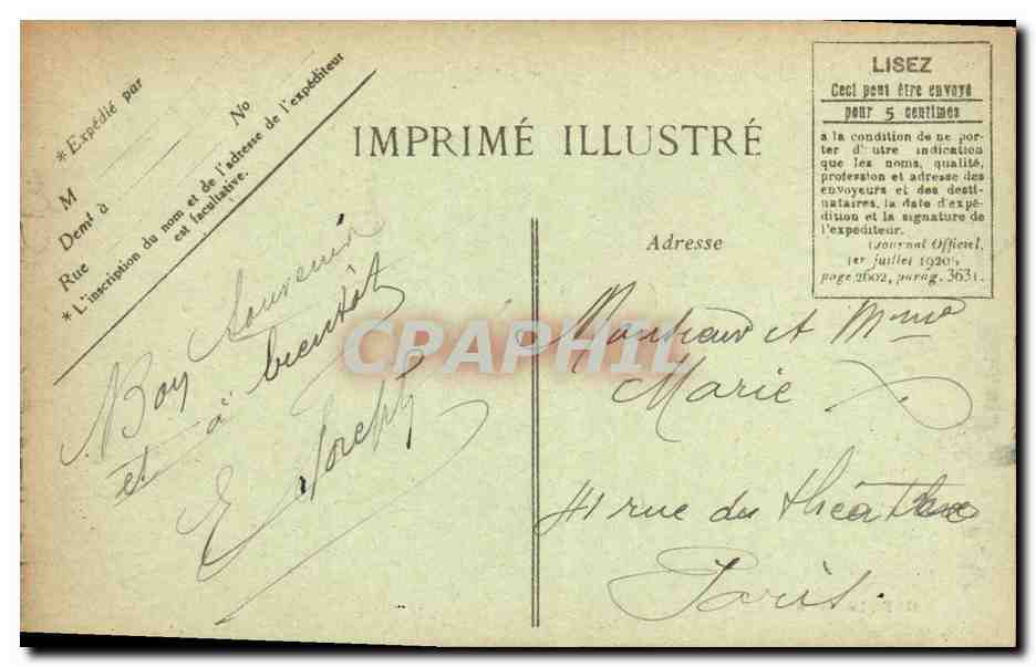 CPA Deauville Rue de l ecluse Magasin au Printemps — Verso