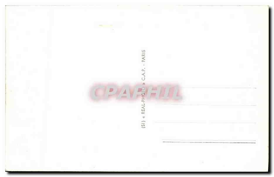 Deauville — Port de Plaisance et les Yachts — C.A.P. 802 — Verso