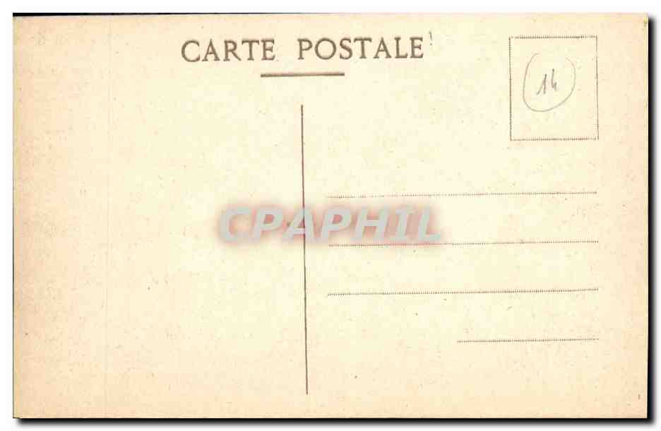 Deauville - La Potinière — cliché de la Compagnie Aérienne Française — Rückseite
