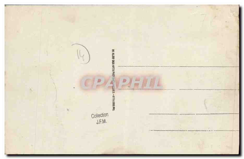 Deauville - La Potinière — scène animée — éditeur Alain Gault & Cie, n°151 — Verso