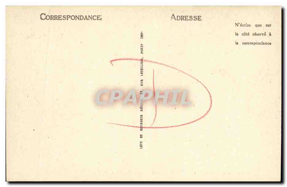 Deauville, la Plage Fleurie — La Potinière — LL — Verso