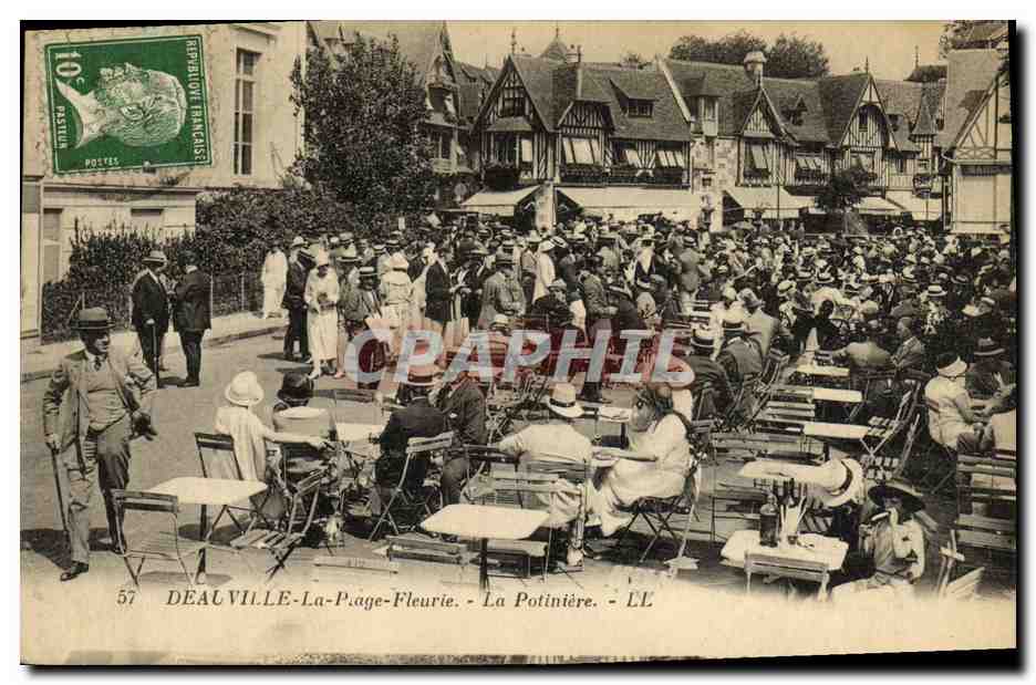 Deauville-La-Plage-Fleurie - La Potinière — Éditeur LL