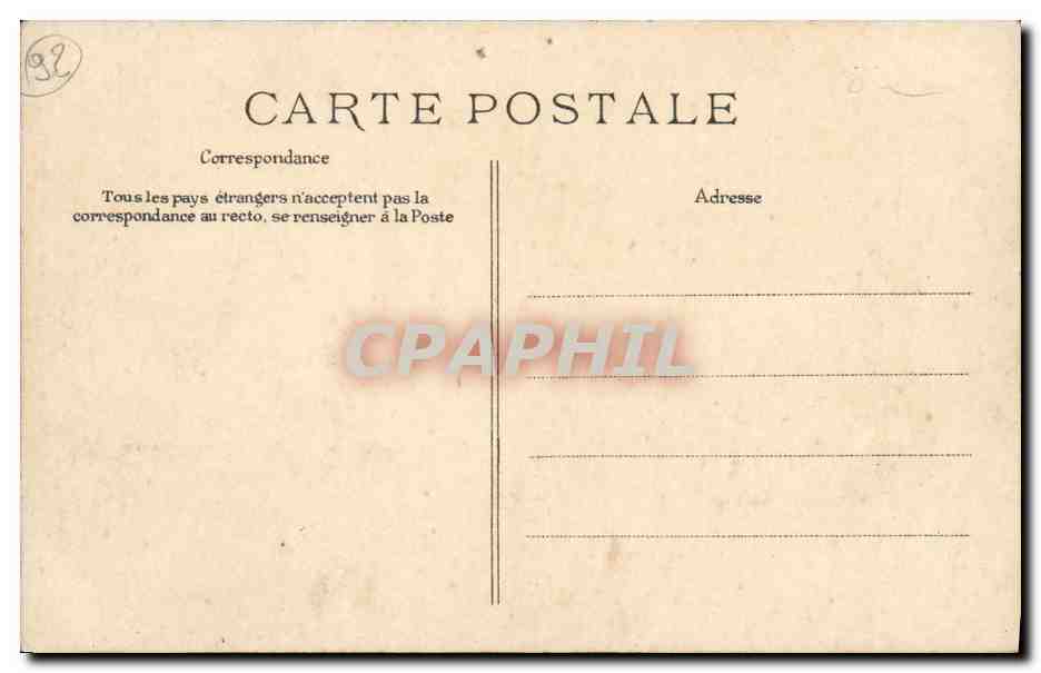 CPA Neuilly sur Seine Avenue et rue de Neuilly et rue d Orleans — Rückseite