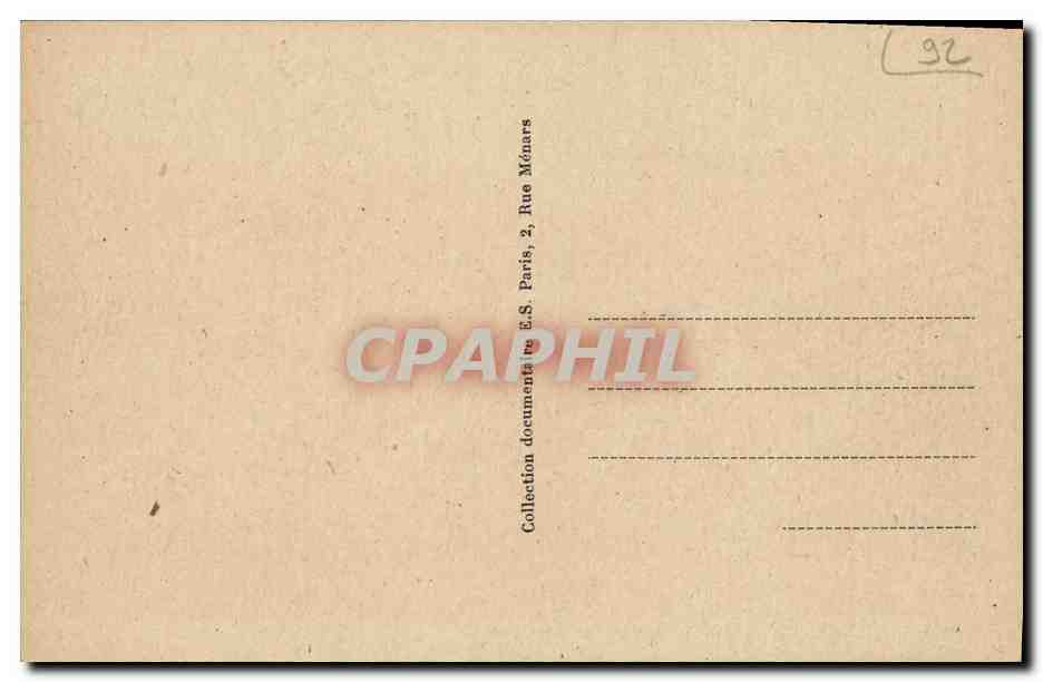 CPA Asnieres Vue generale de la Gare Train — Rückseite