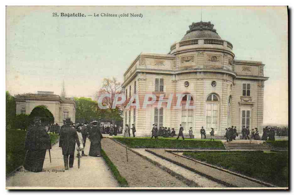 CPA Bagatelle Le Chateau