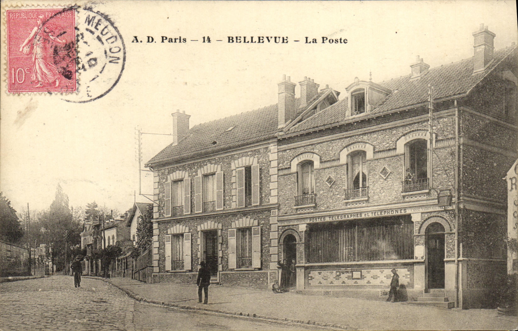 CPA Bellevue La Poste