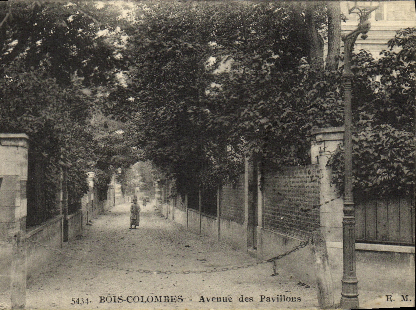 CPA Bois Colombes Avenue des Pavillons