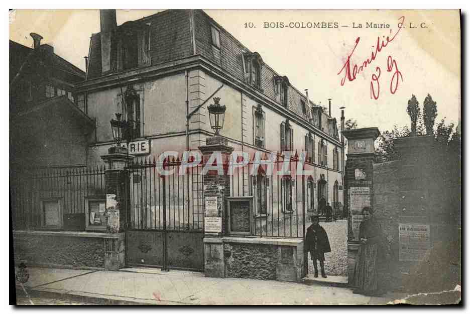 CPA Bois Colombes La Mairie