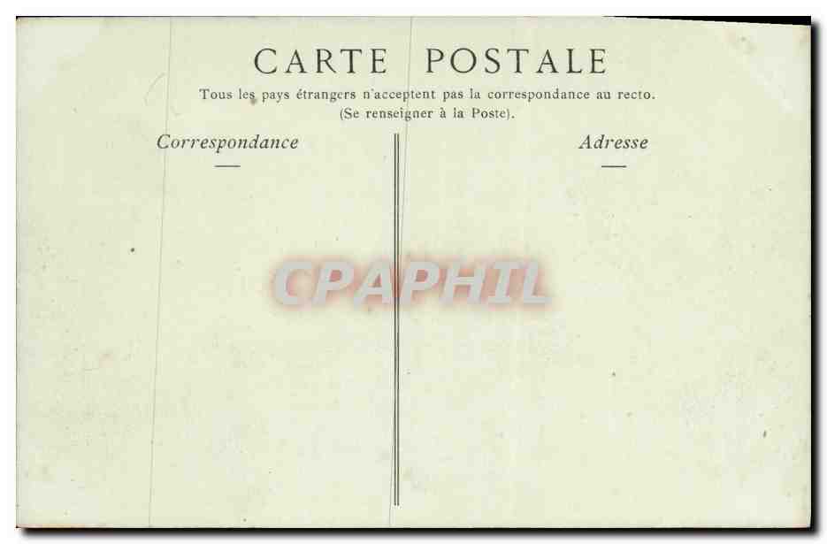 CPA Boulogne sur Seine Le Port Peniches Bateaux  — Rückseite