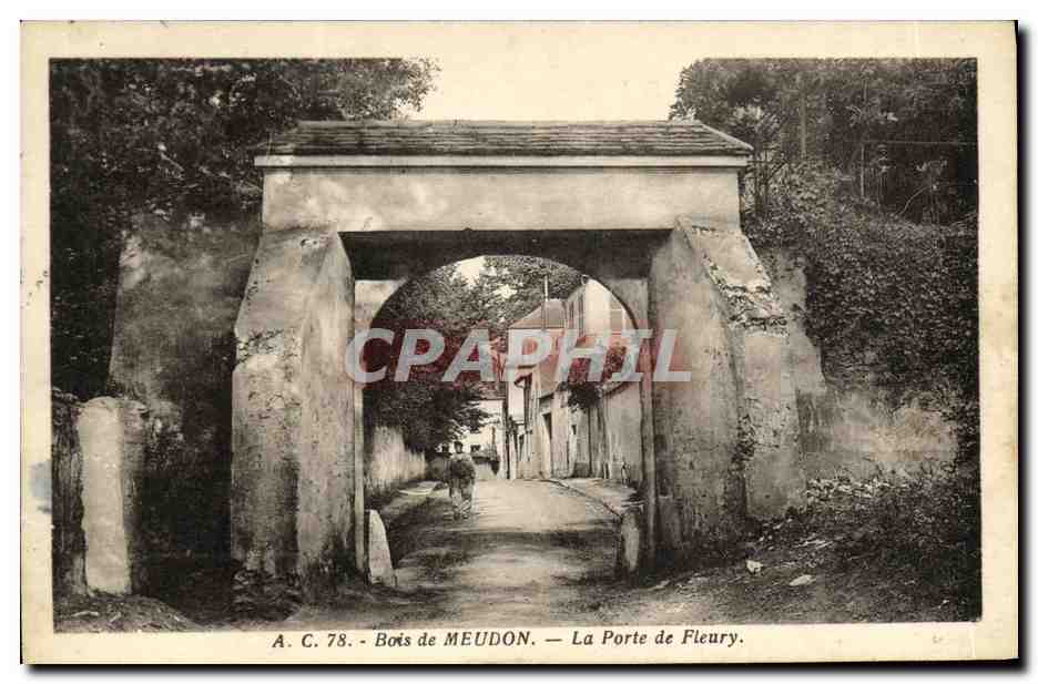 CPA Bois de Meudon La Porte de Fleury