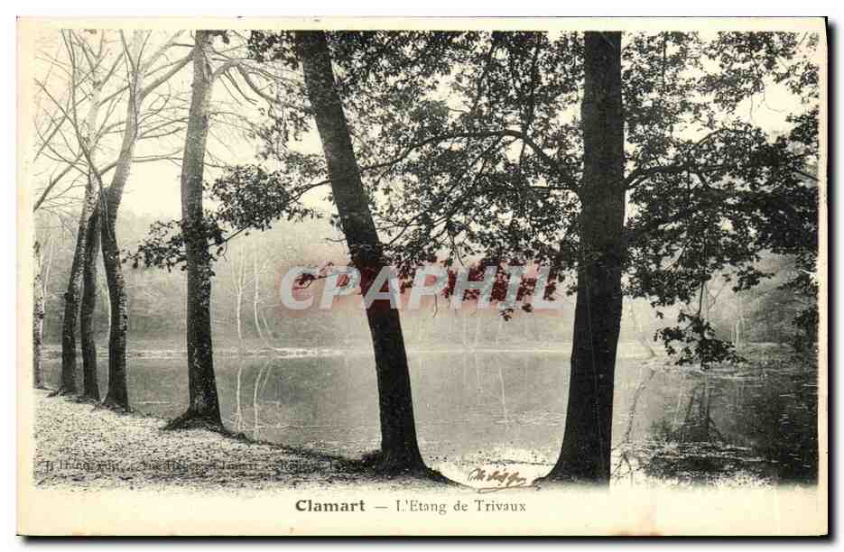 CPA Clamart L Etang de Trivaux